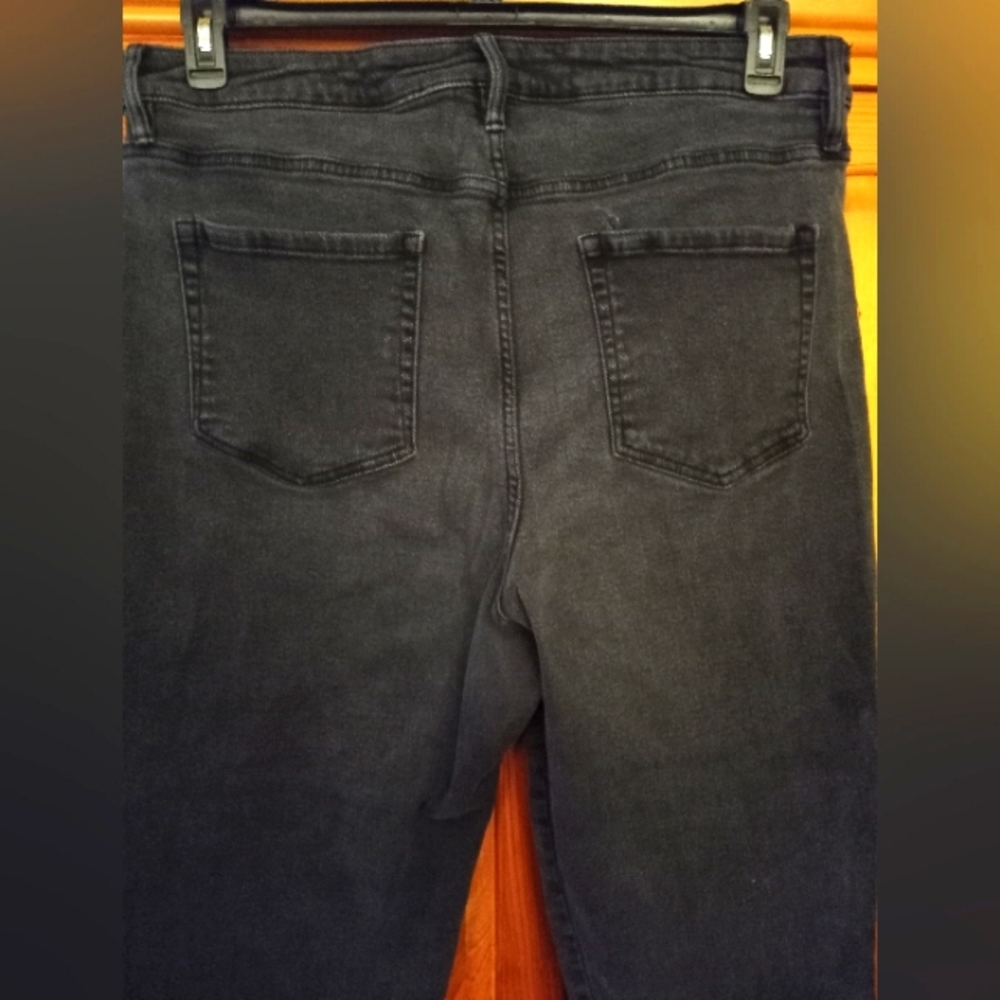 Black jeans used plus size 22W